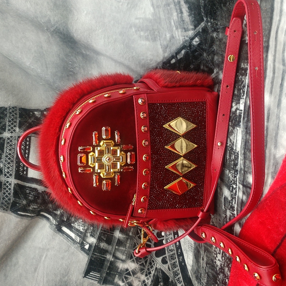 MCM special Edition Ruby Jubilee backpack